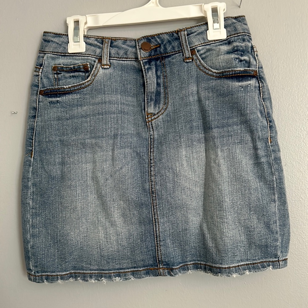 Denim skirt